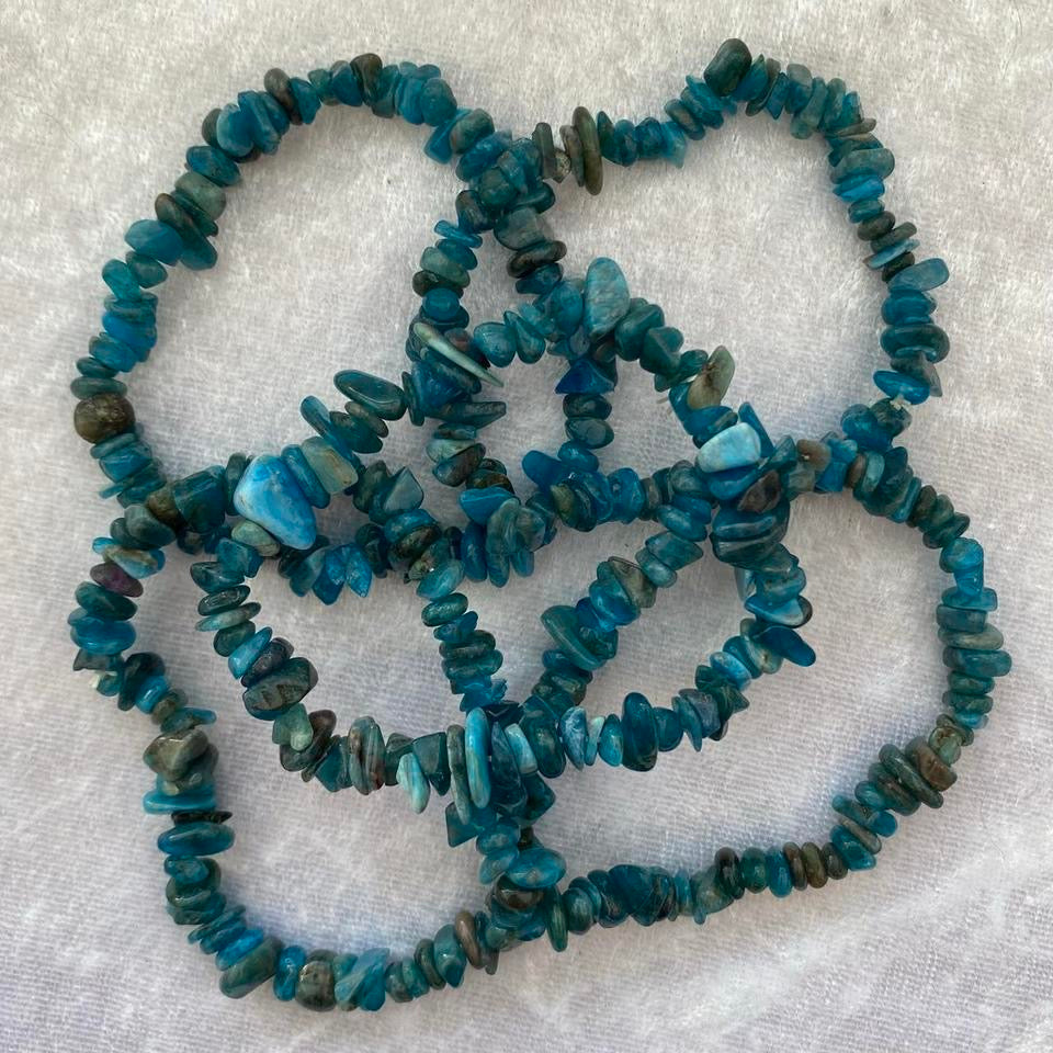 Apatite bracelets