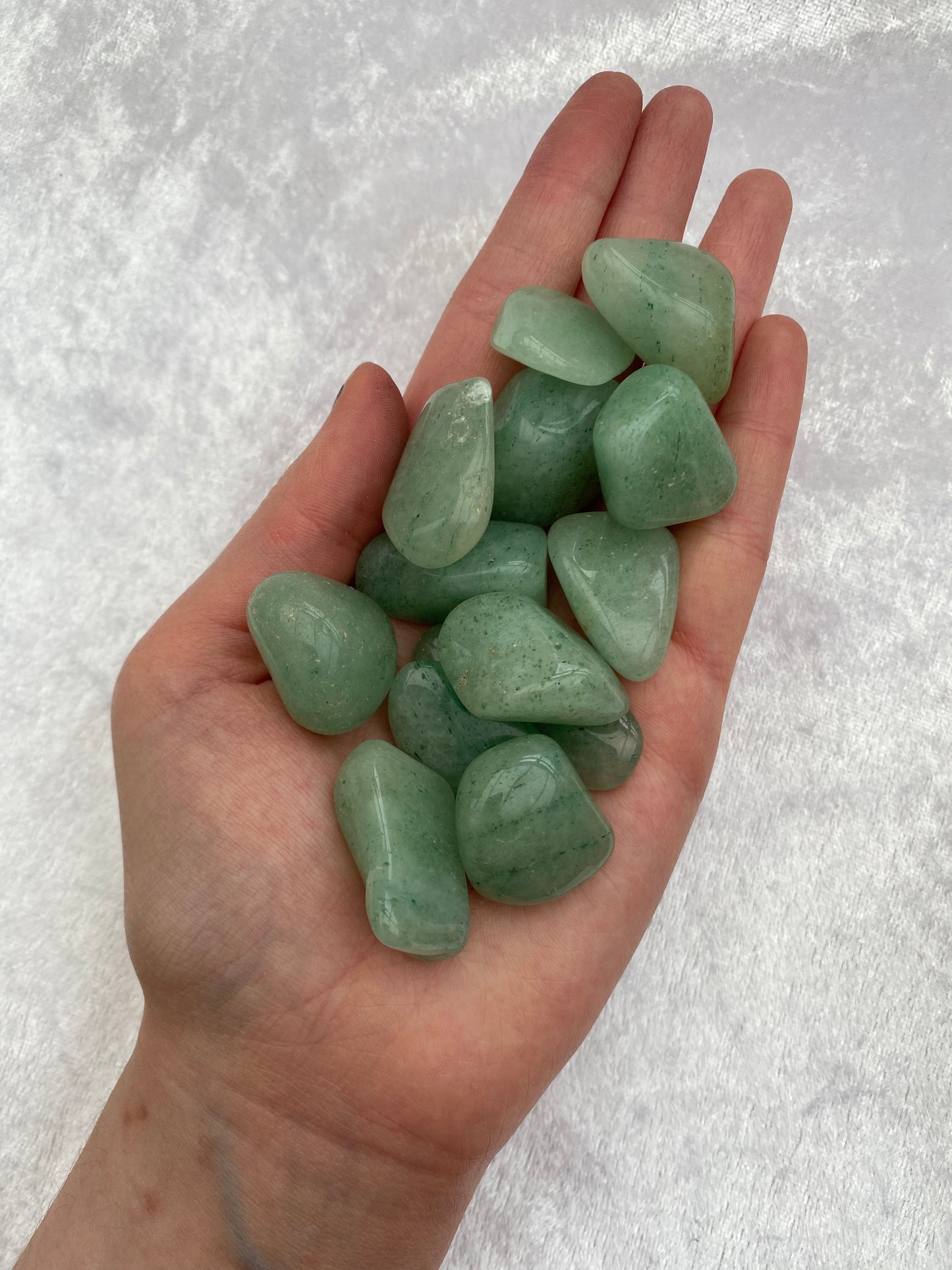 Light Green Aventurine tumblestones