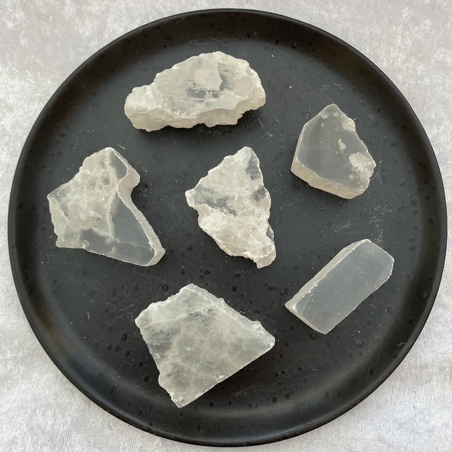 Rough Ulexite TV Stone