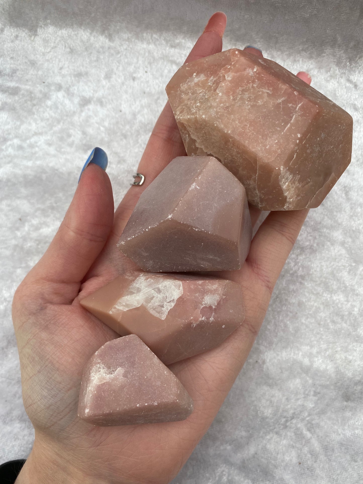 Pink Opal freeforms