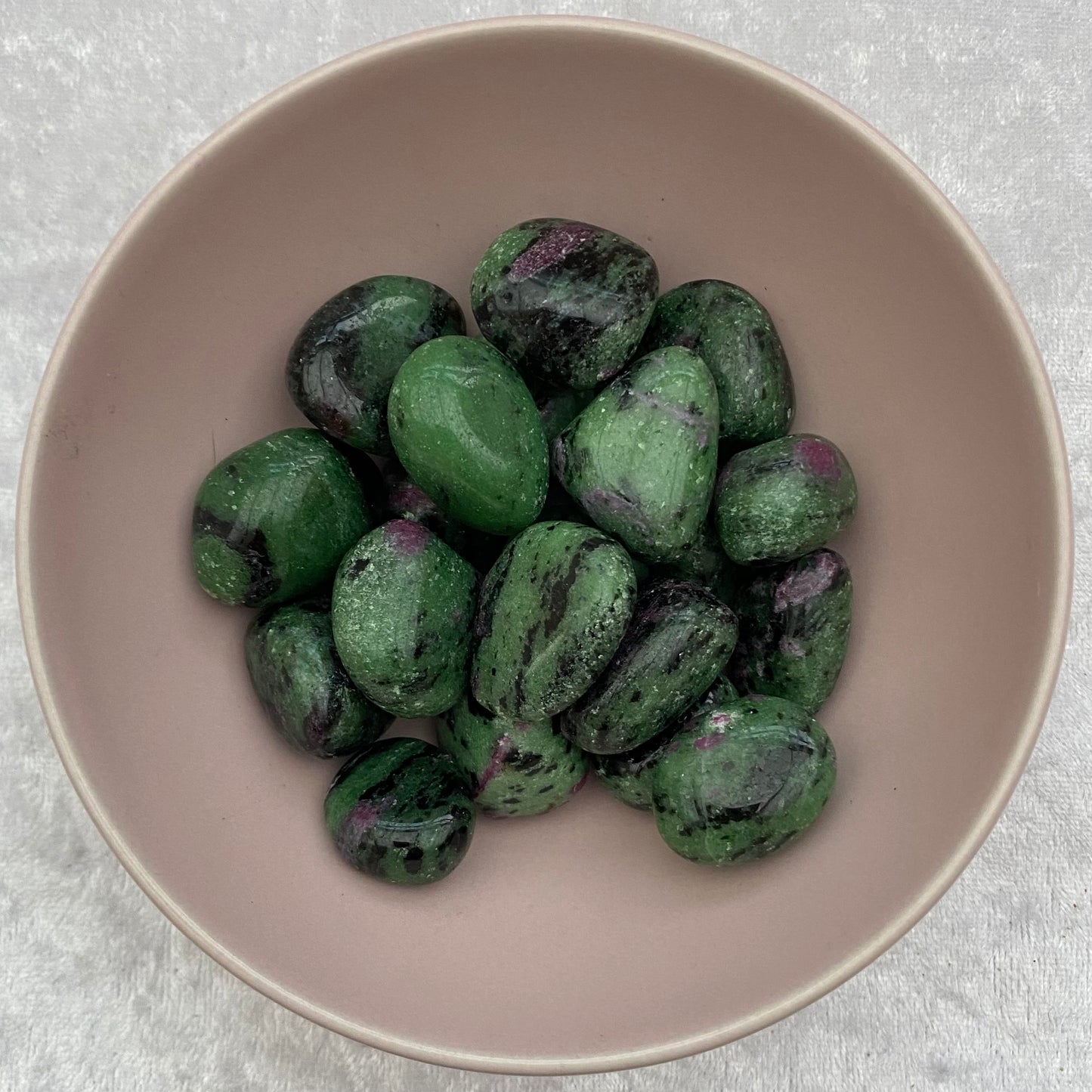 Ruby Zoisite tumblestones