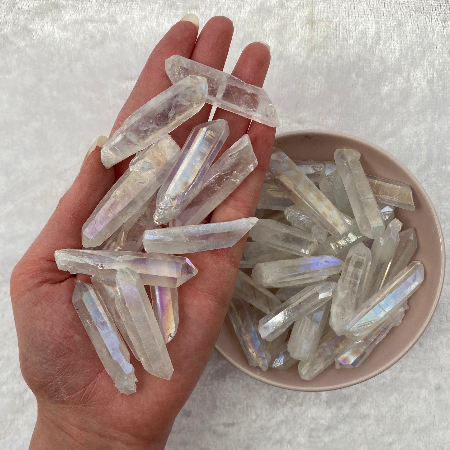 Angel Aura Quartz points