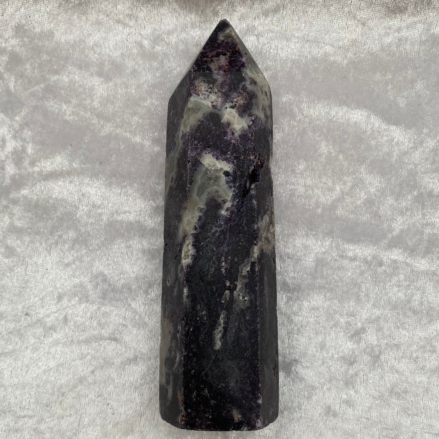 Large Purple Sphalerite Tower