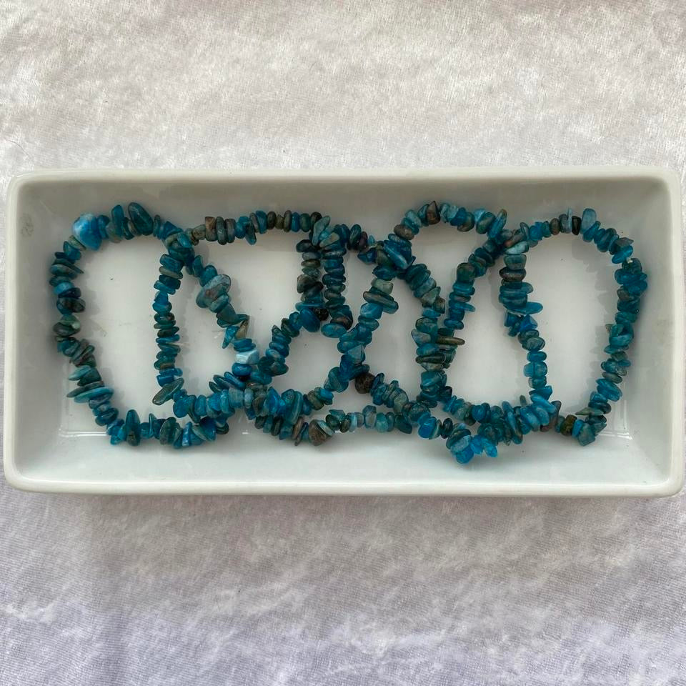 Apatite bracelets