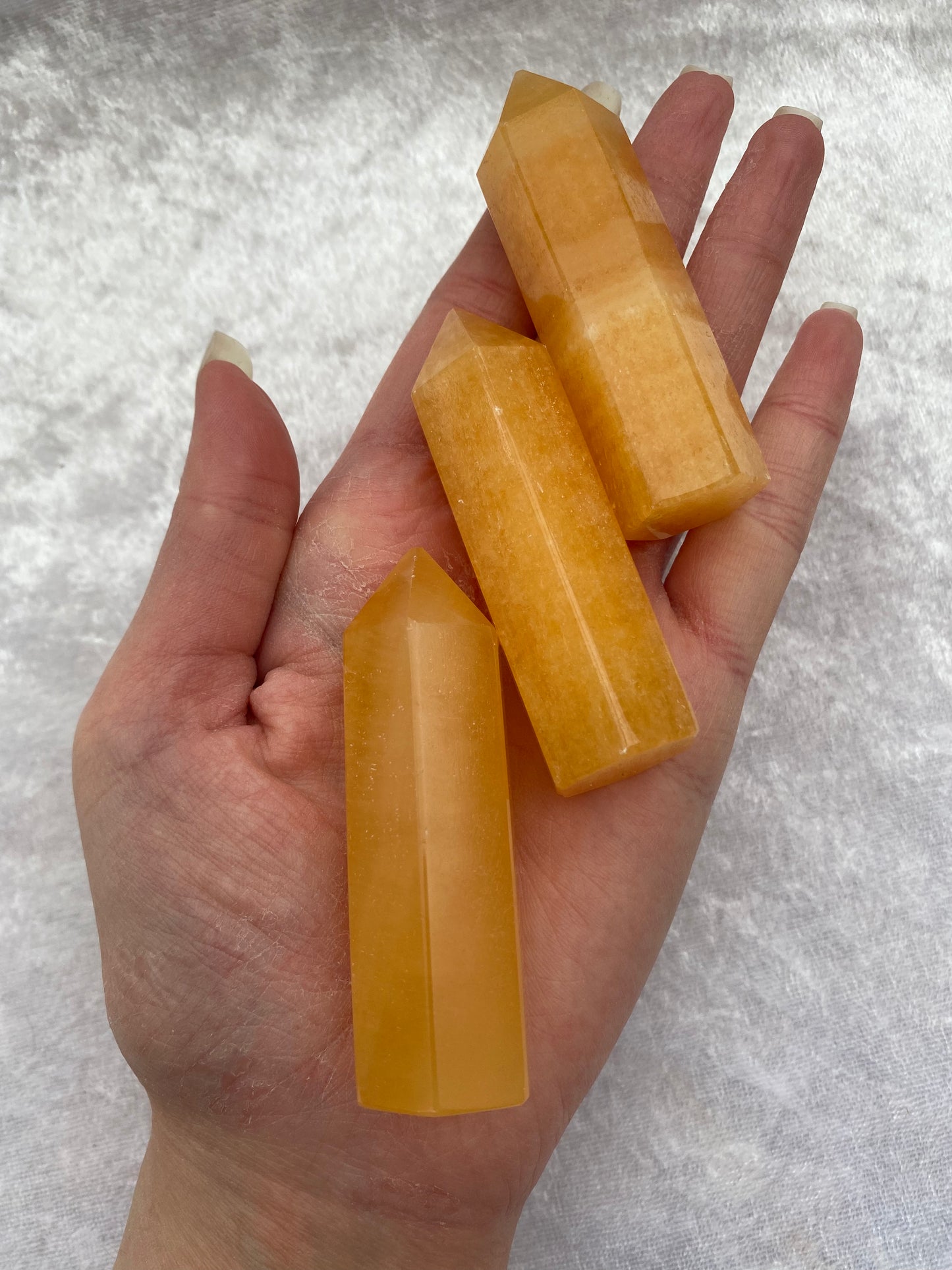 Orange Calcite towers