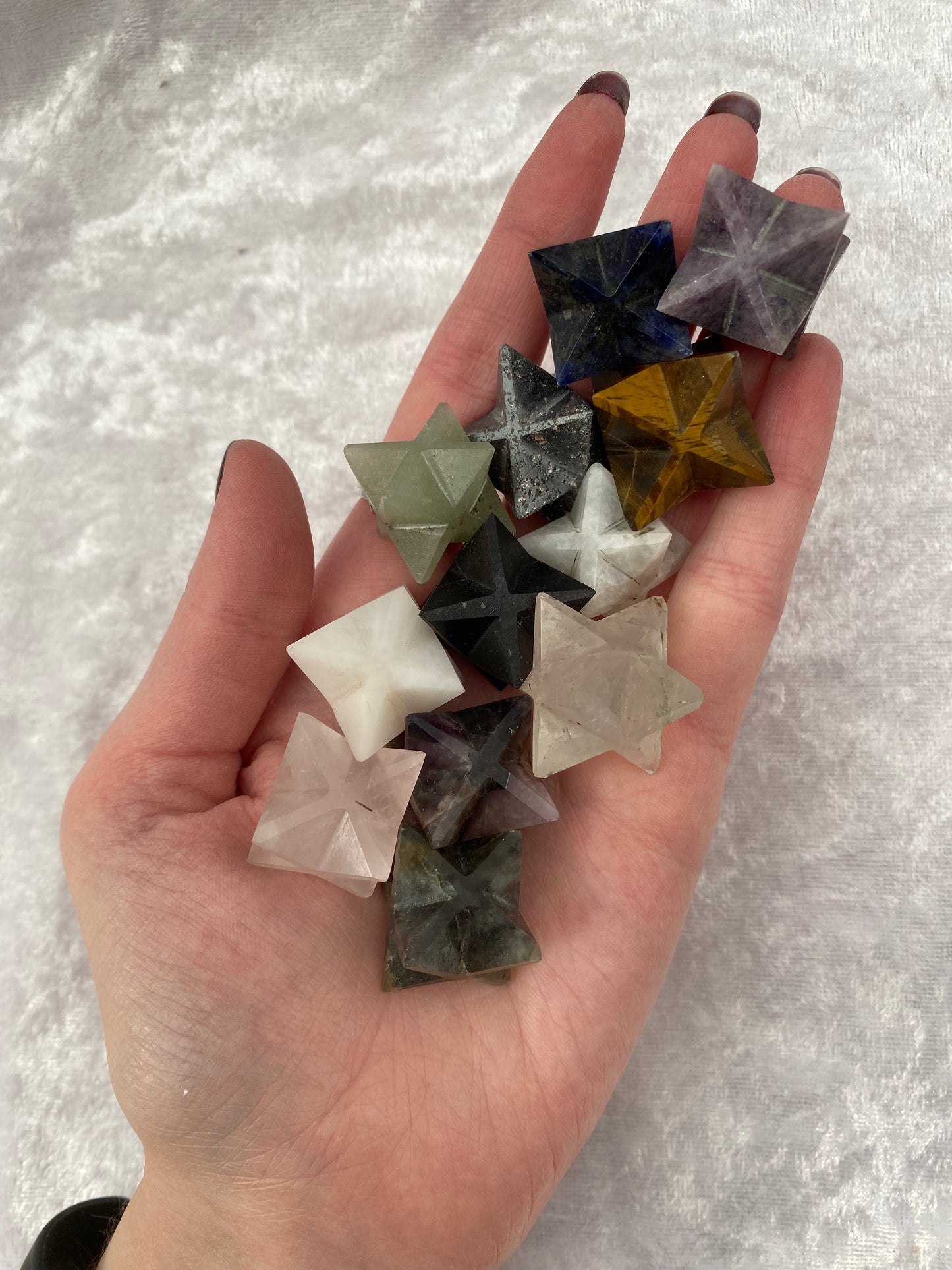 Crystal merkabah stars