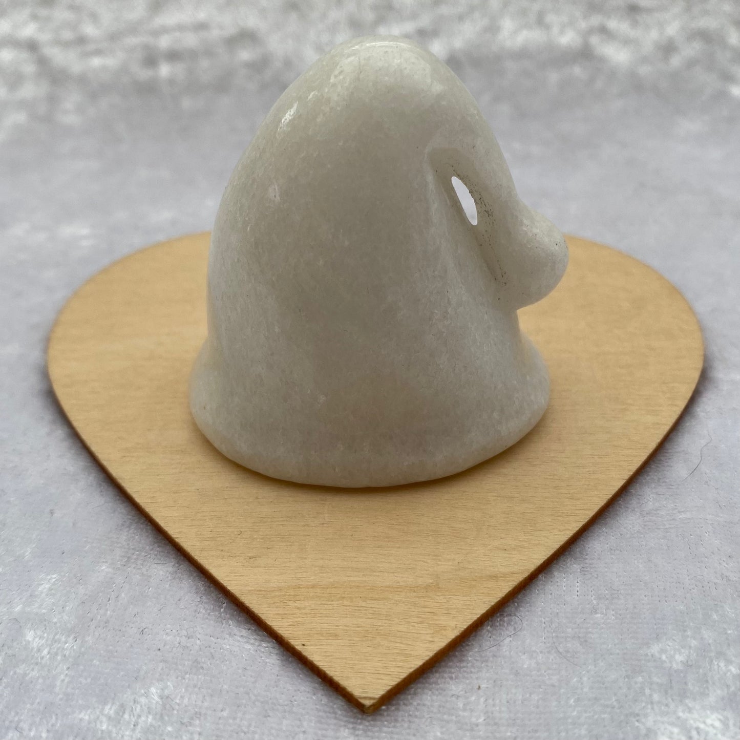 Milky Quartz Santa Hat