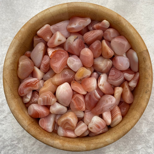 Apricot Agate tumblestones