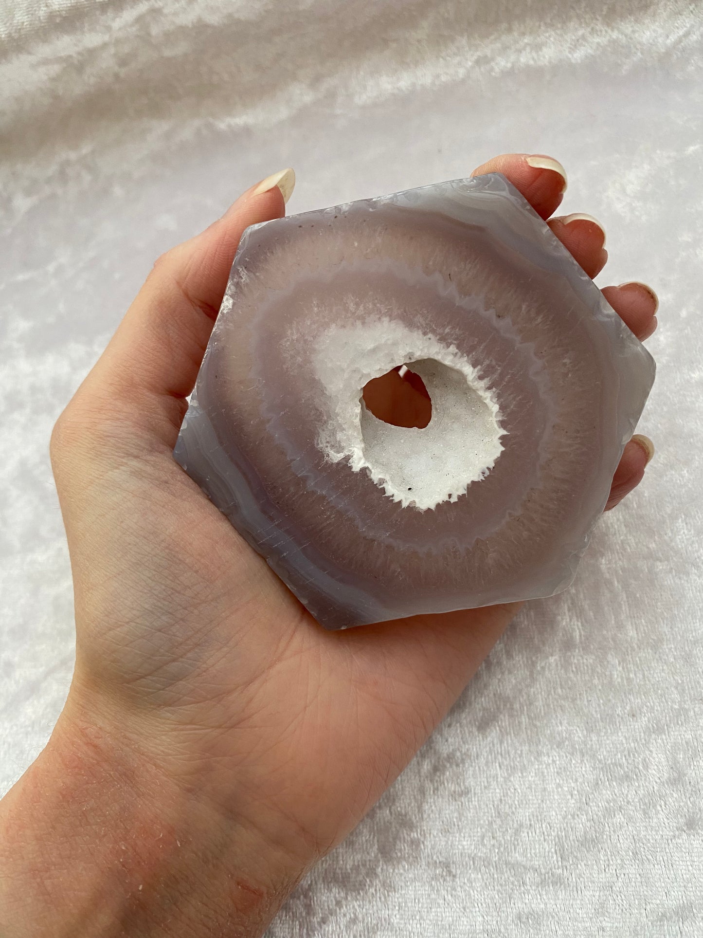 Grey Agate slice