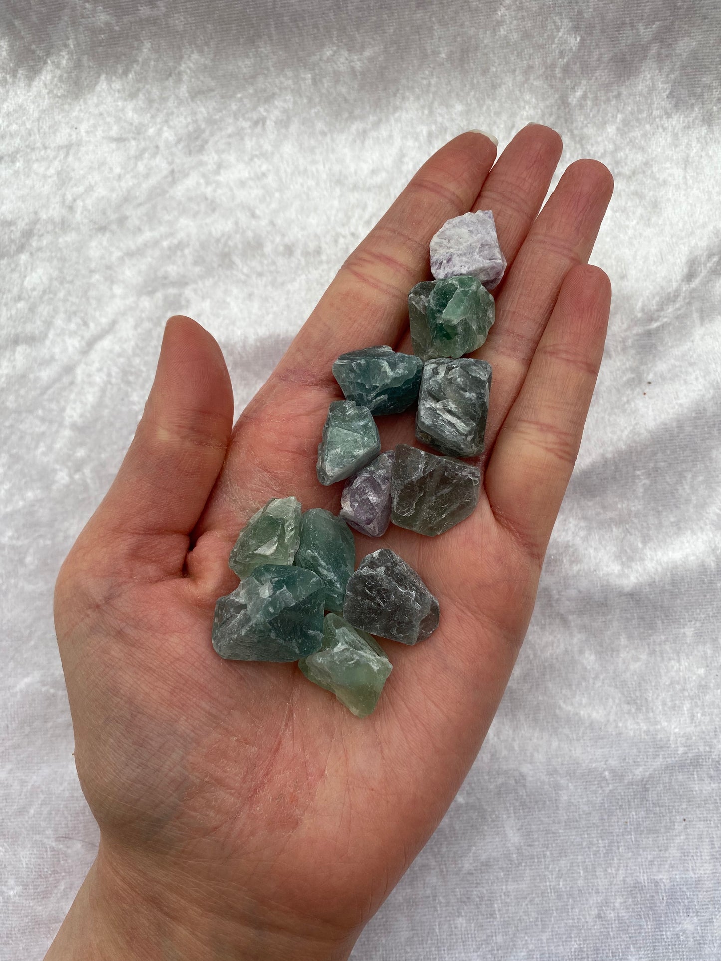 Small rough Rainbow Fluorite