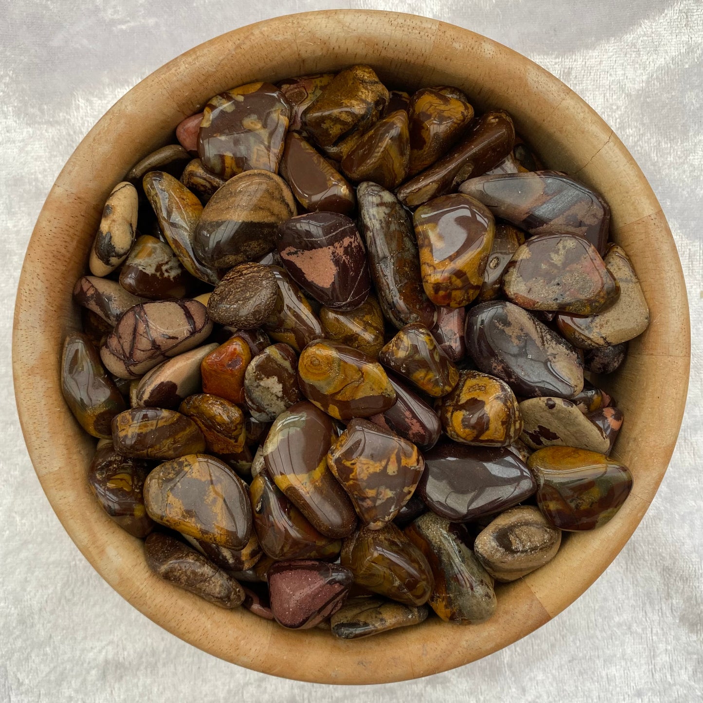 Autumn Leaf Jasper tumblestones