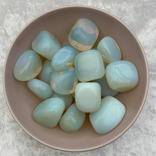 Opalite tumblestones