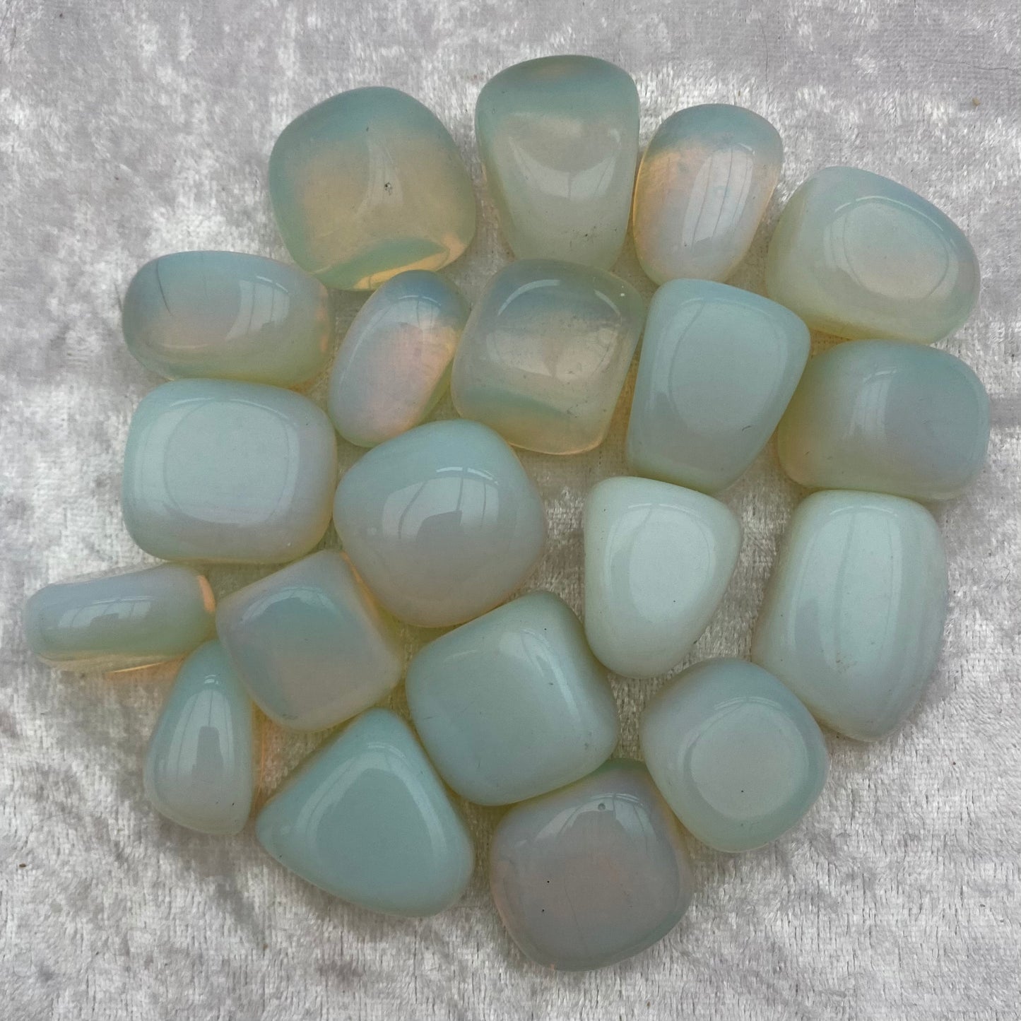 Opalite tumblestones