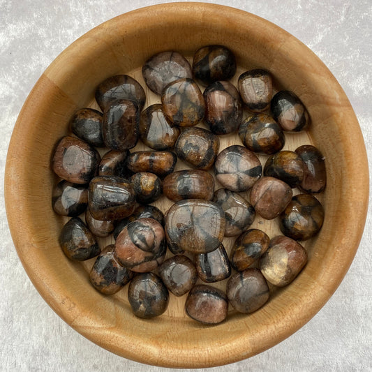 Chiastolite tumblestones