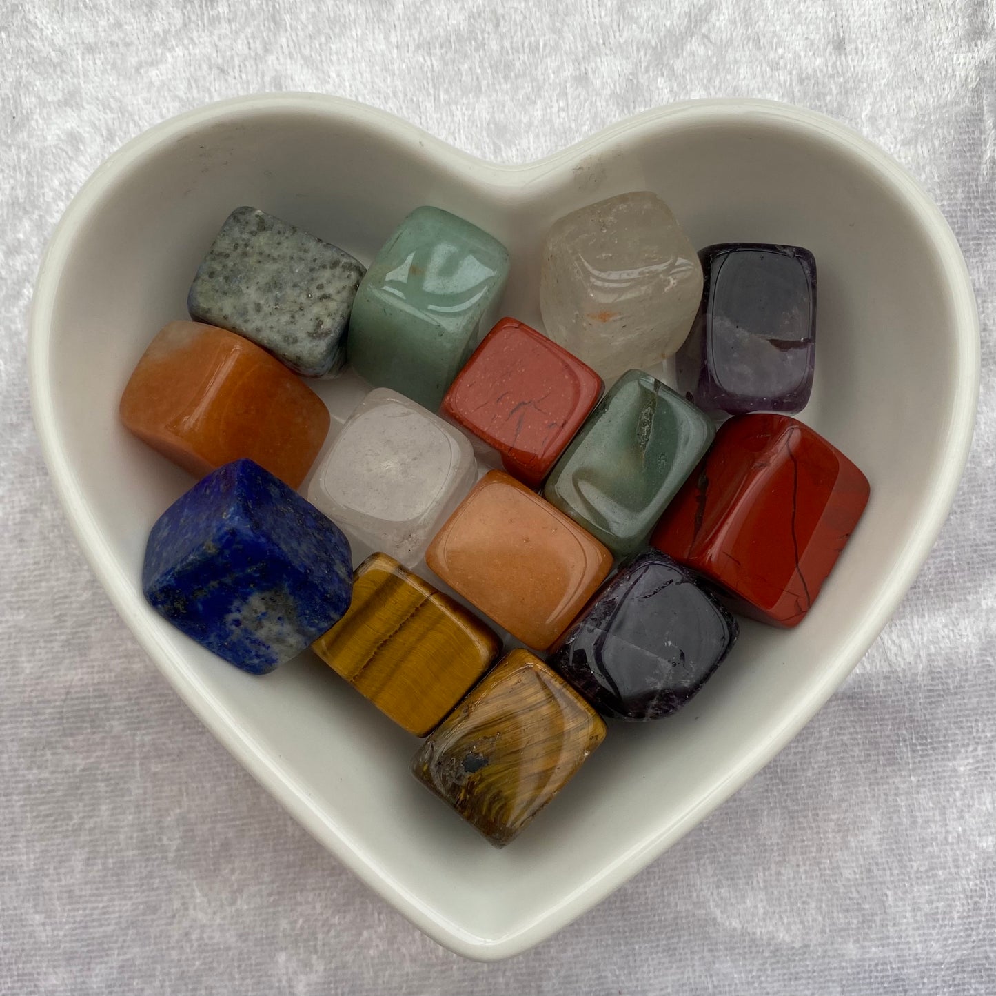 Mini crystal cubes