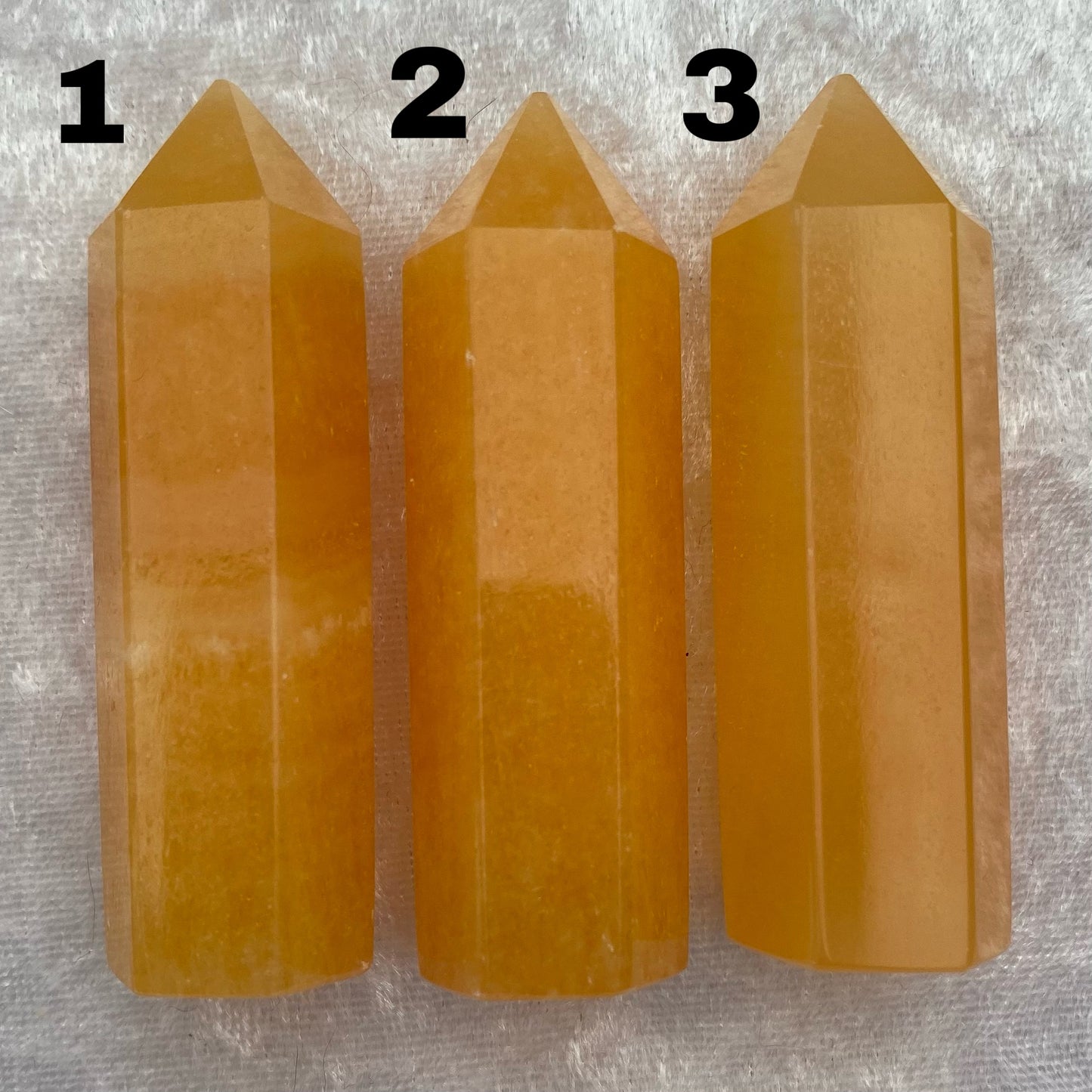 Orange Calcite towers