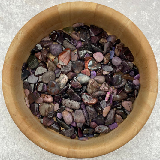 Tumbled Sugilite chips