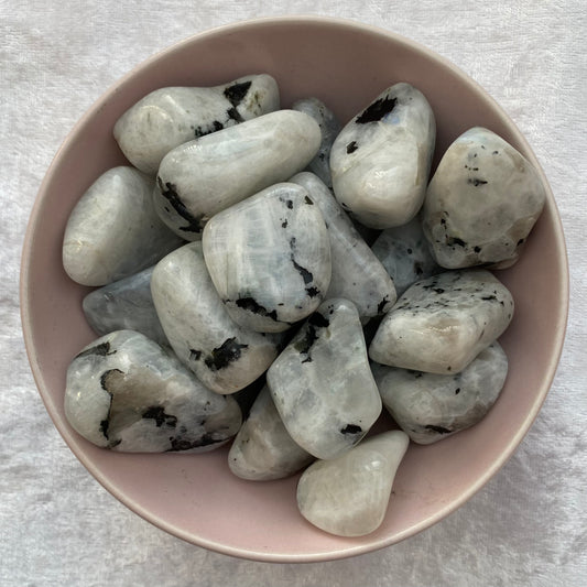 Large Rainbow Moonstone tumblestones