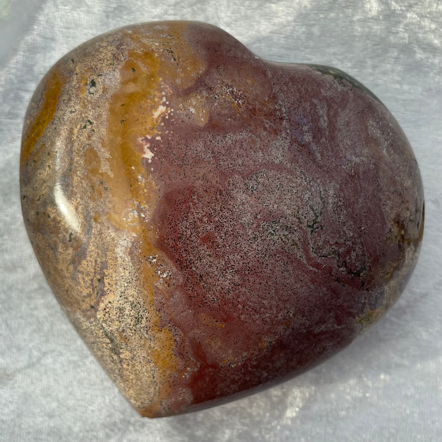 Ocean Jasper Heart