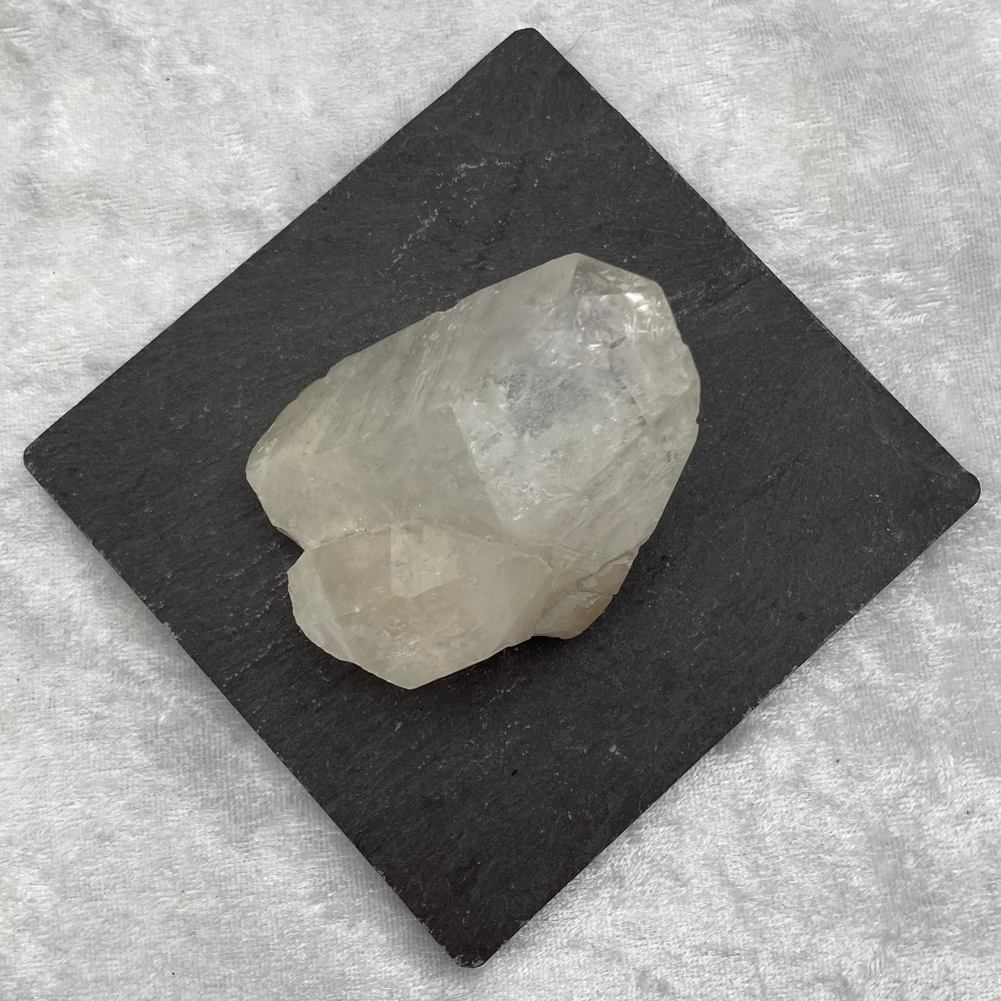 Clear Quartz Point Cluster