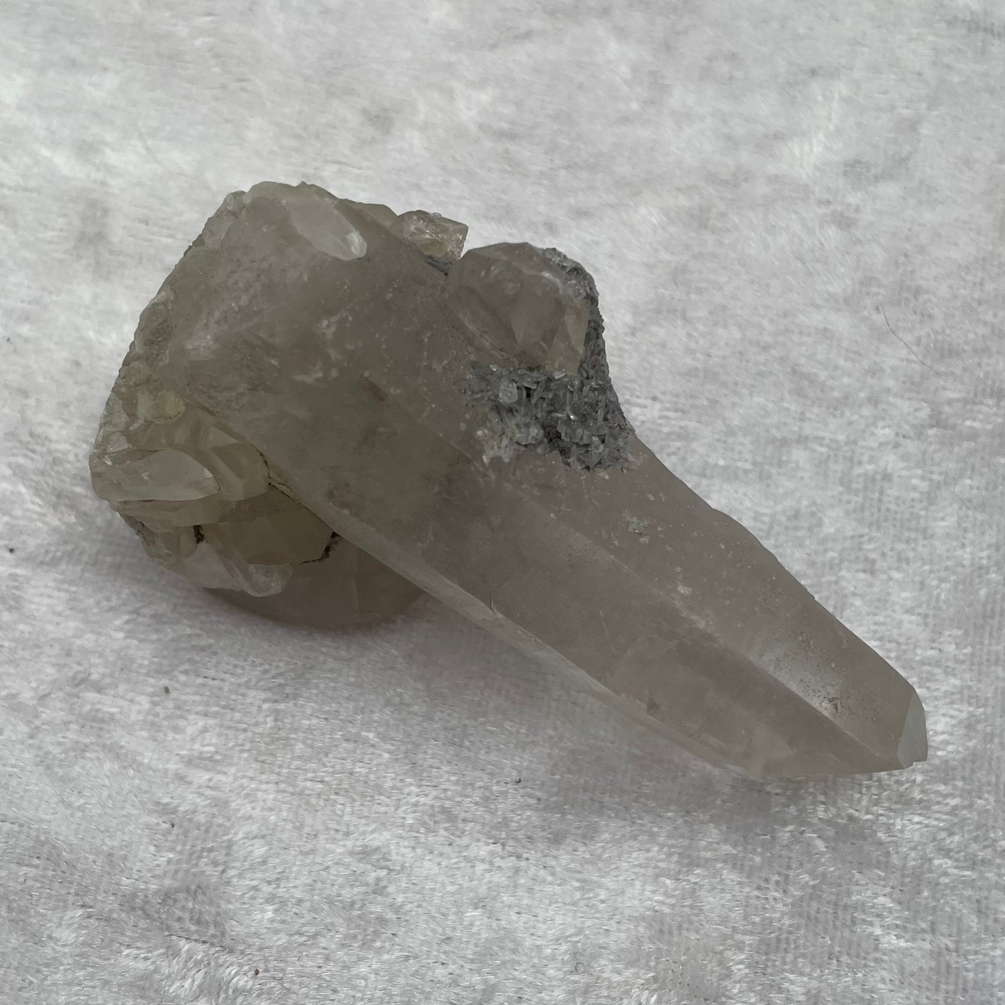 Clear Quartz Point Cluster