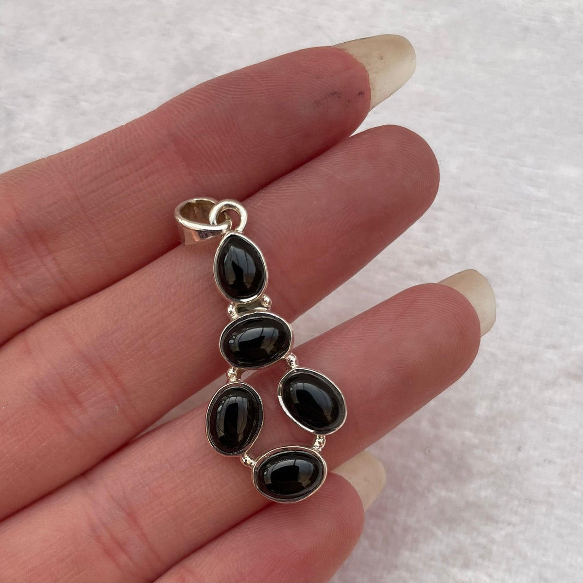 Black Spinel Pendant