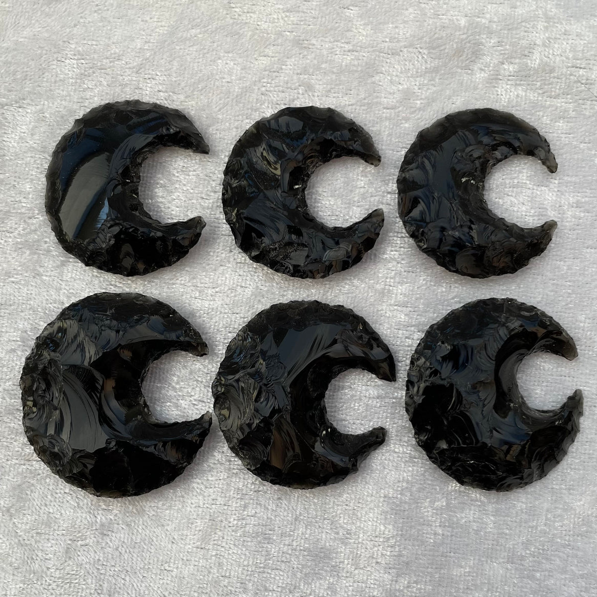 Black Obsidian Moons