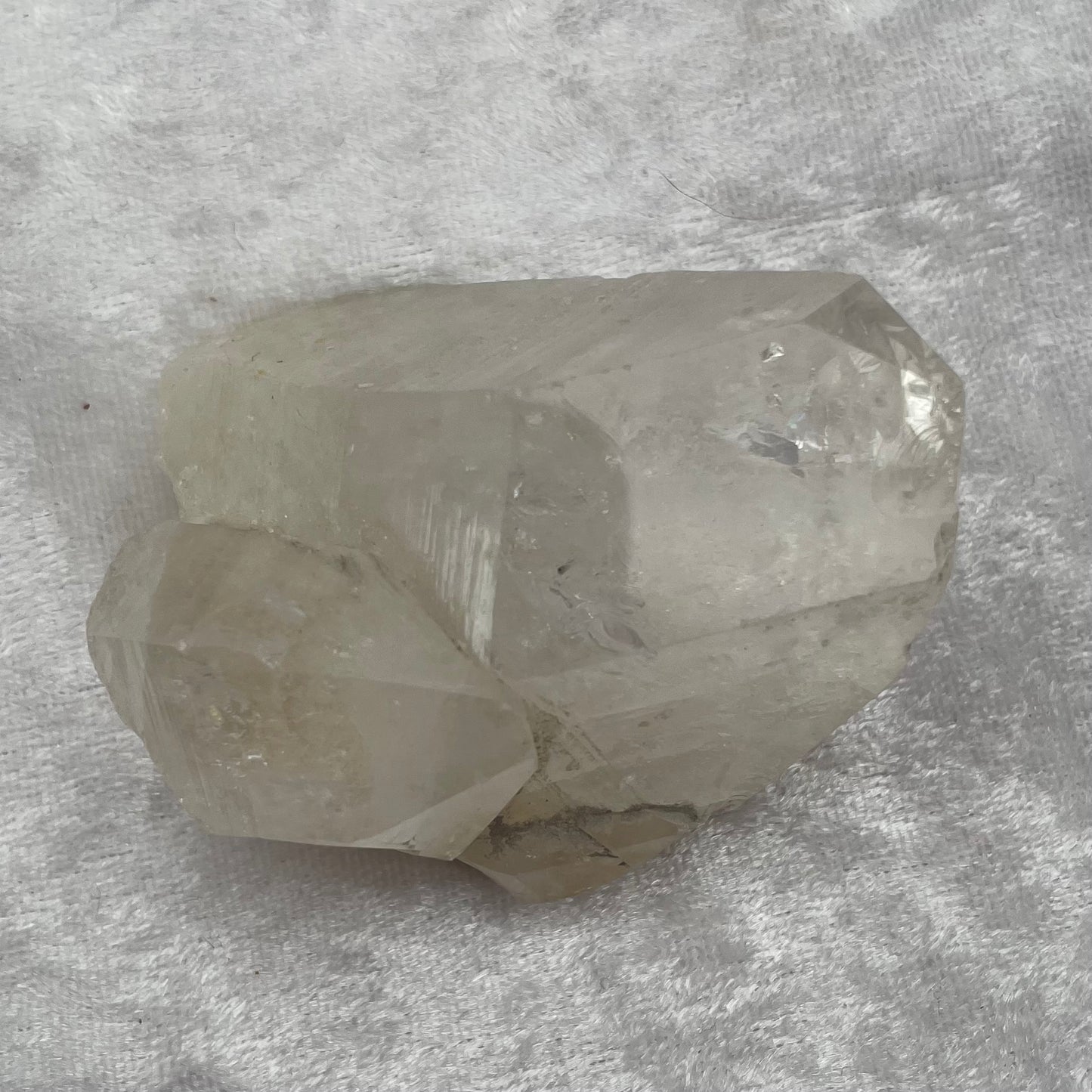 Clear Quartz Point Cluster