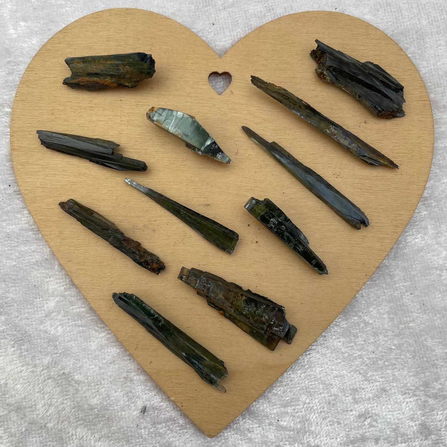 Small Vivianite Shards