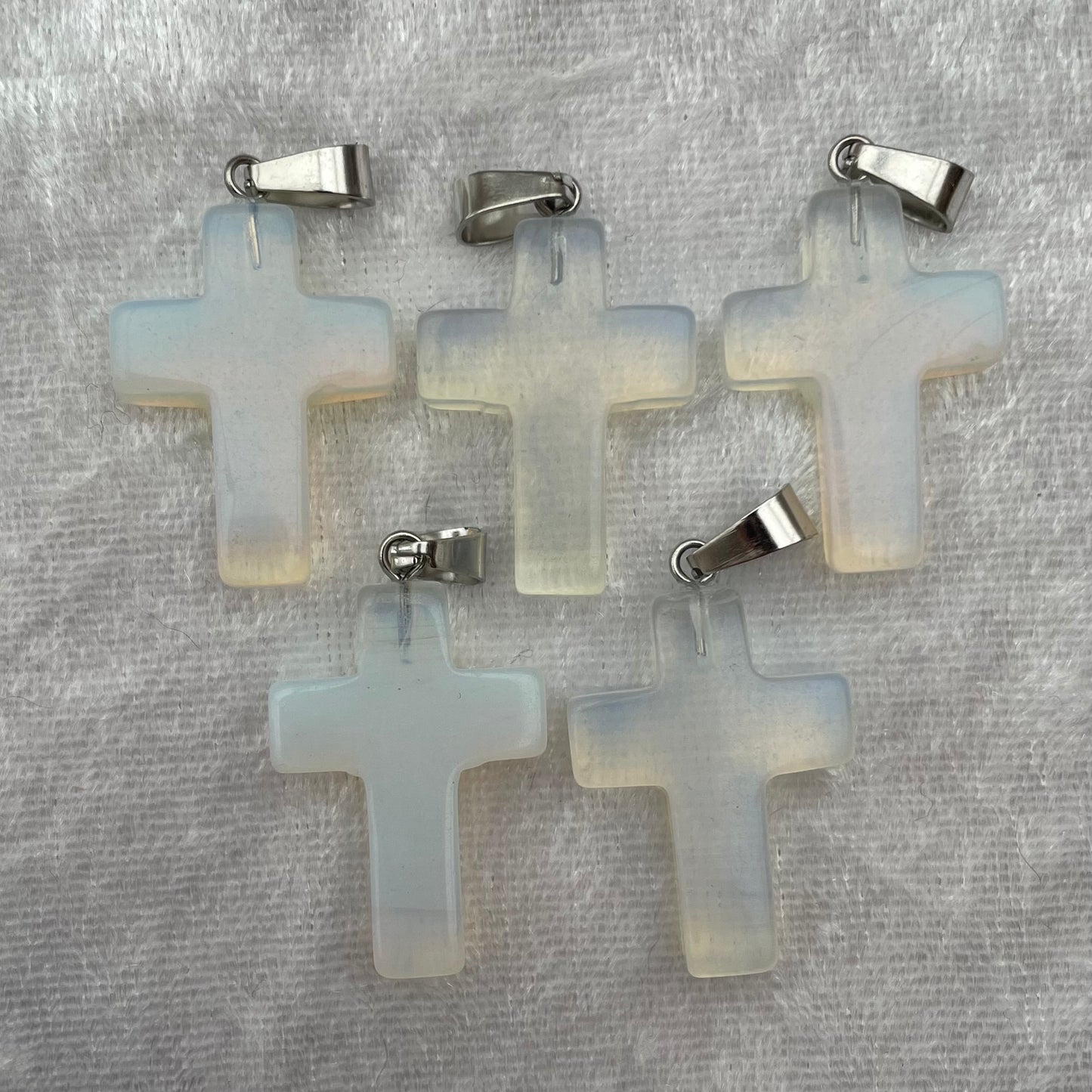 Opalite Cross Pendants