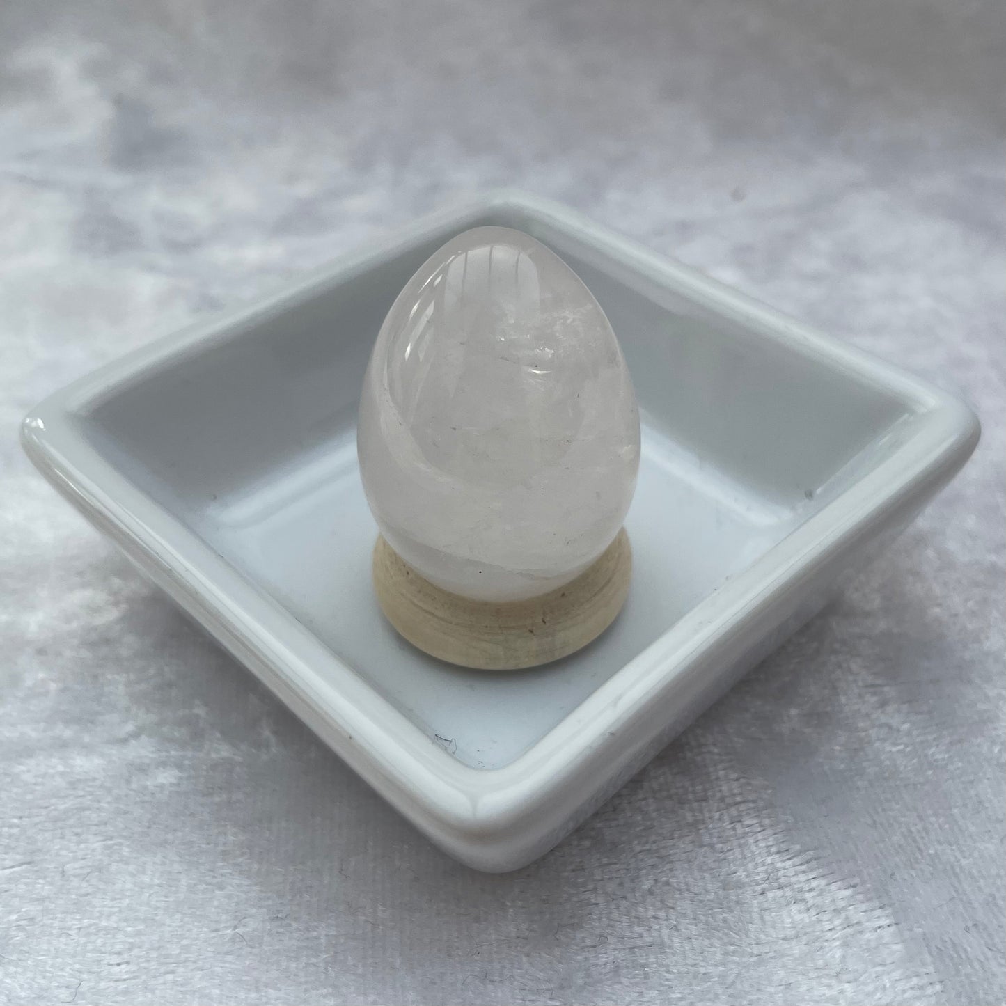 Clear Quartz Egg