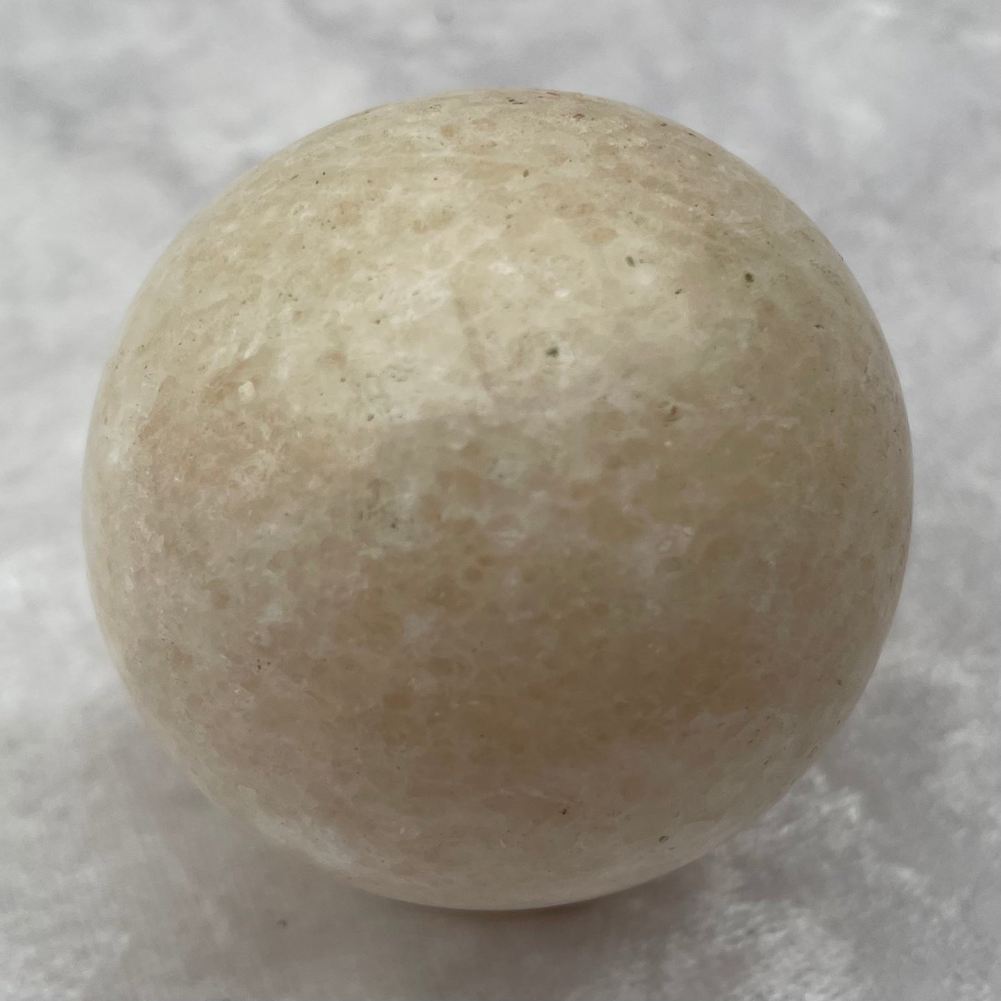 Peach Calcite Sphere