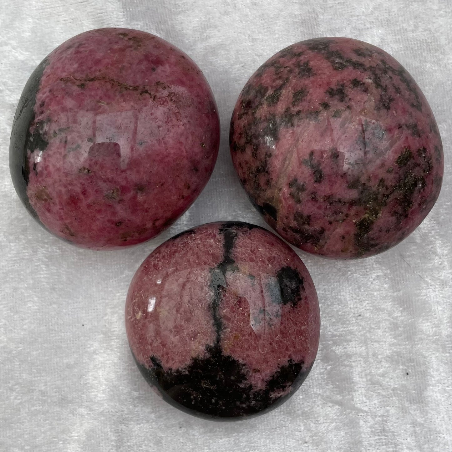 Rhodonite Palmstones