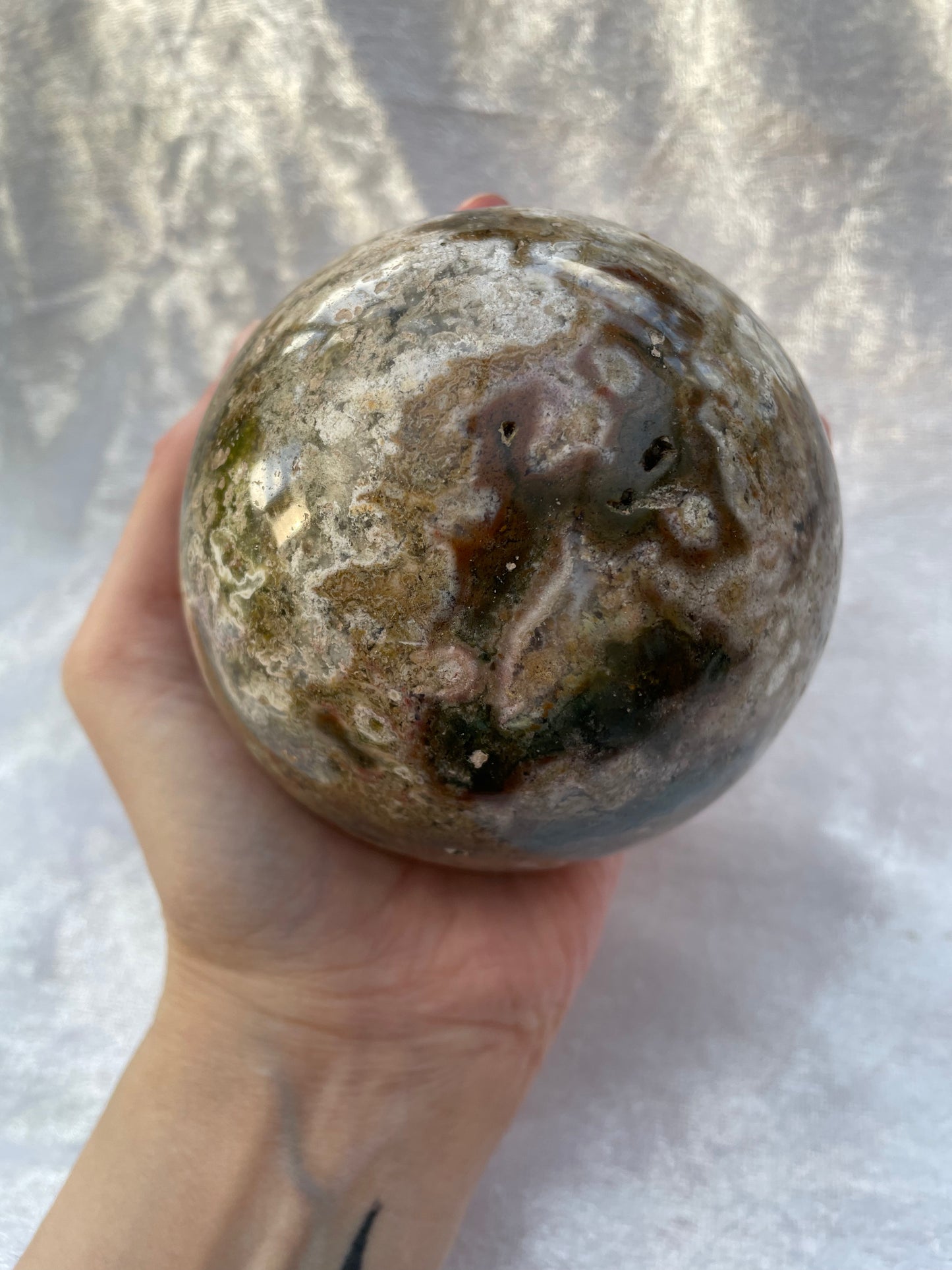 Ocean Jasper Sphere