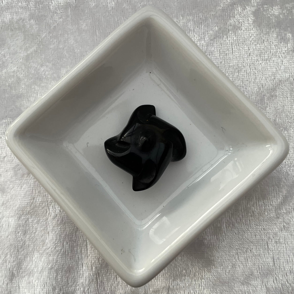 Black Obsidian Mini Ninja Throwing Star