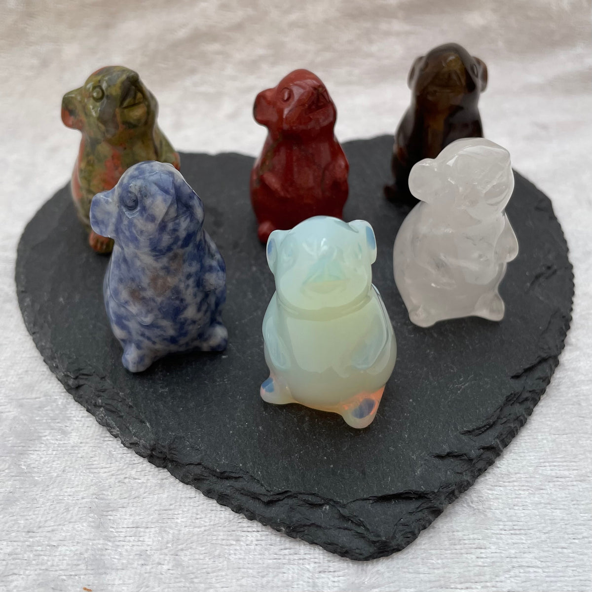 Crystal Rat Carvings