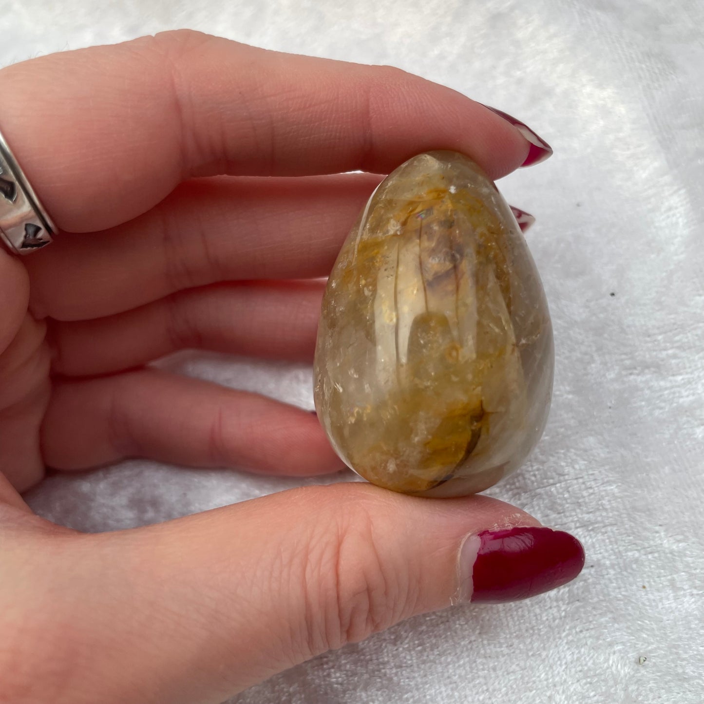 Golden Healer Quartz Egg