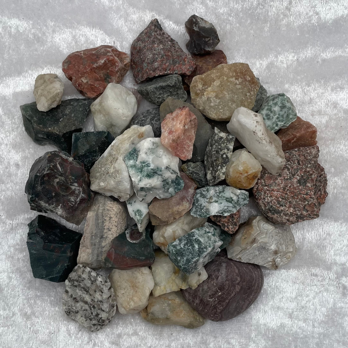 Mixed Rough Crystals