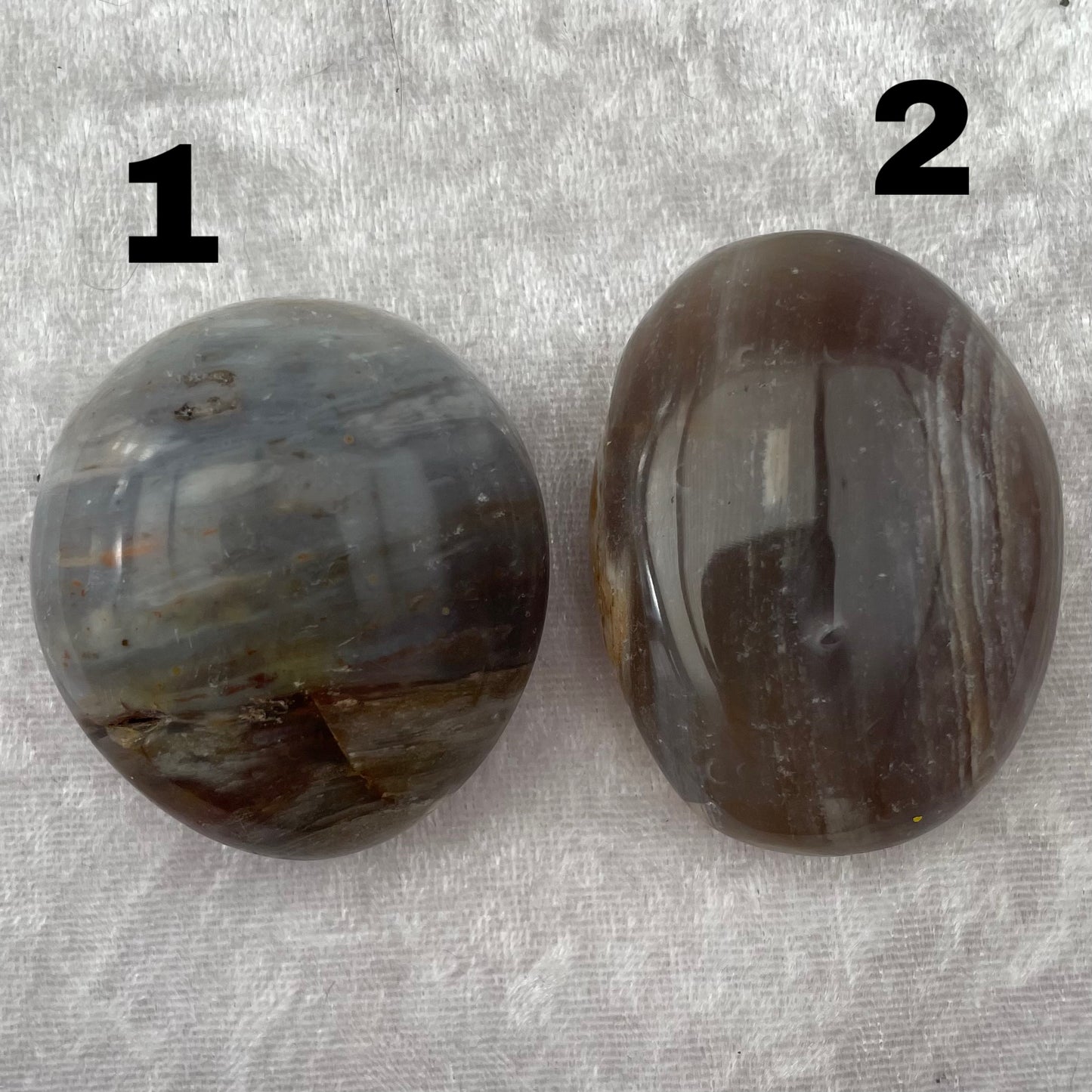 Banded Agate Palmstone Gallets