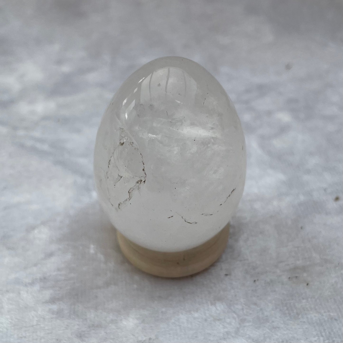 Clear Quartz Egg