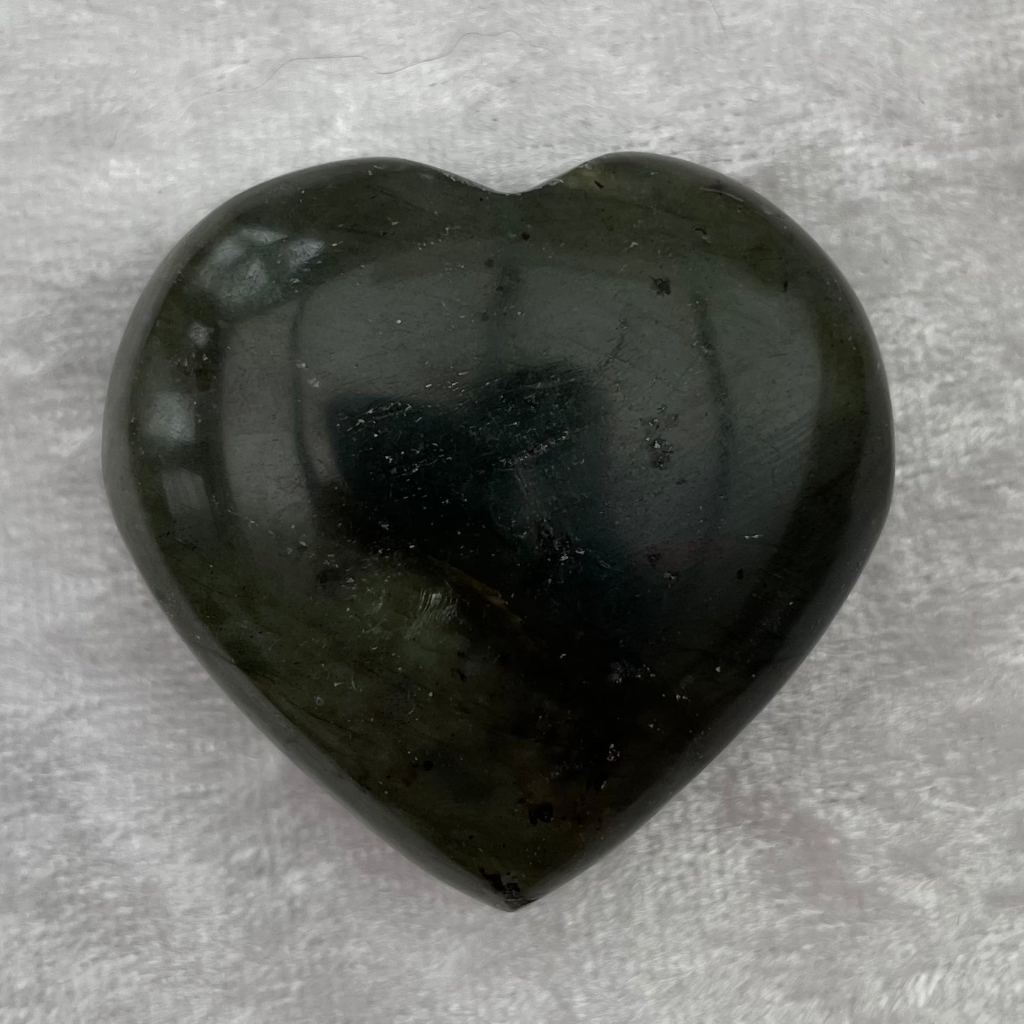 Labradorite Heart