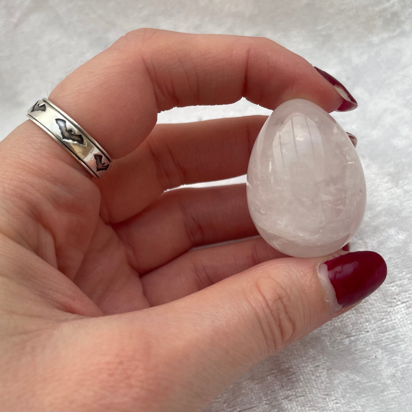 Clear Quartz Egg
