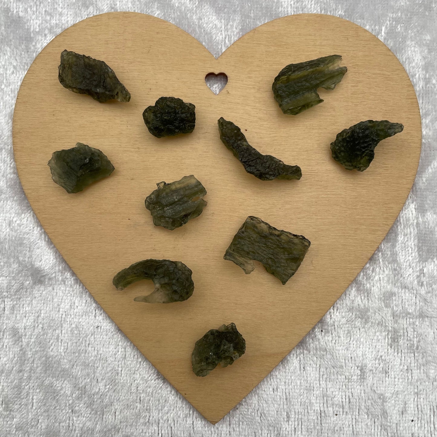 Genuine Natural Rough Moldavite Pieces