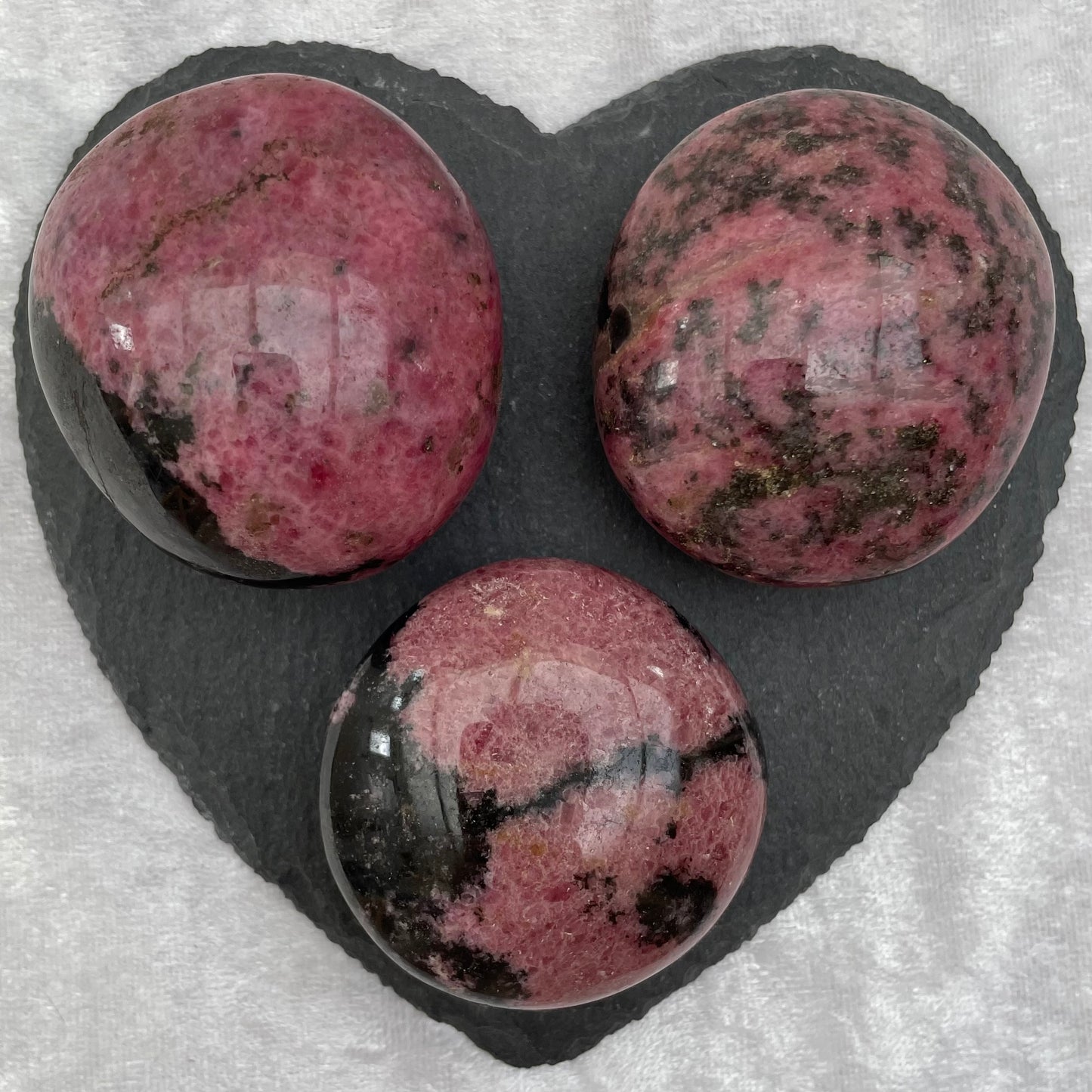 Rhodonite Palmstones