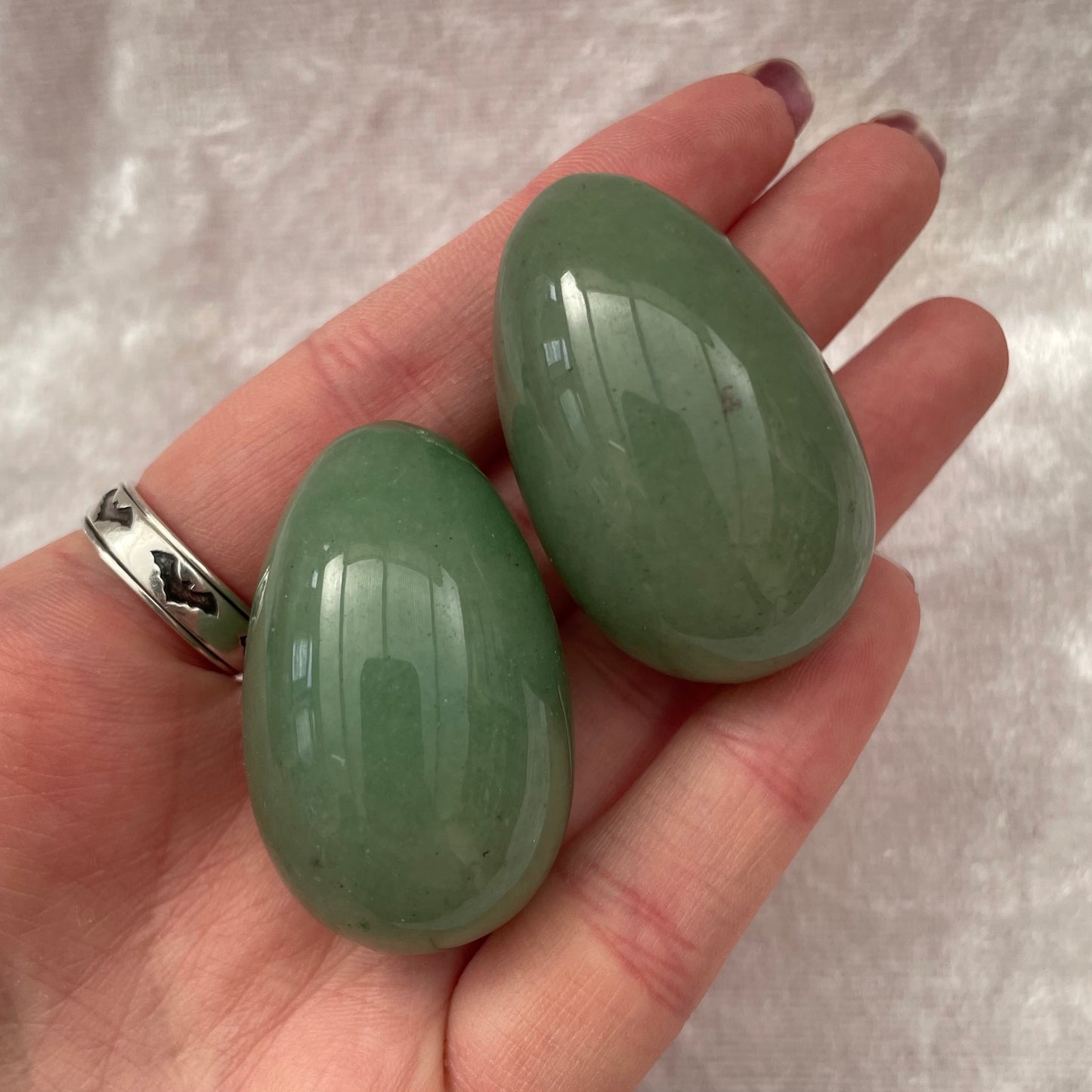 Green Aventurine Eggs