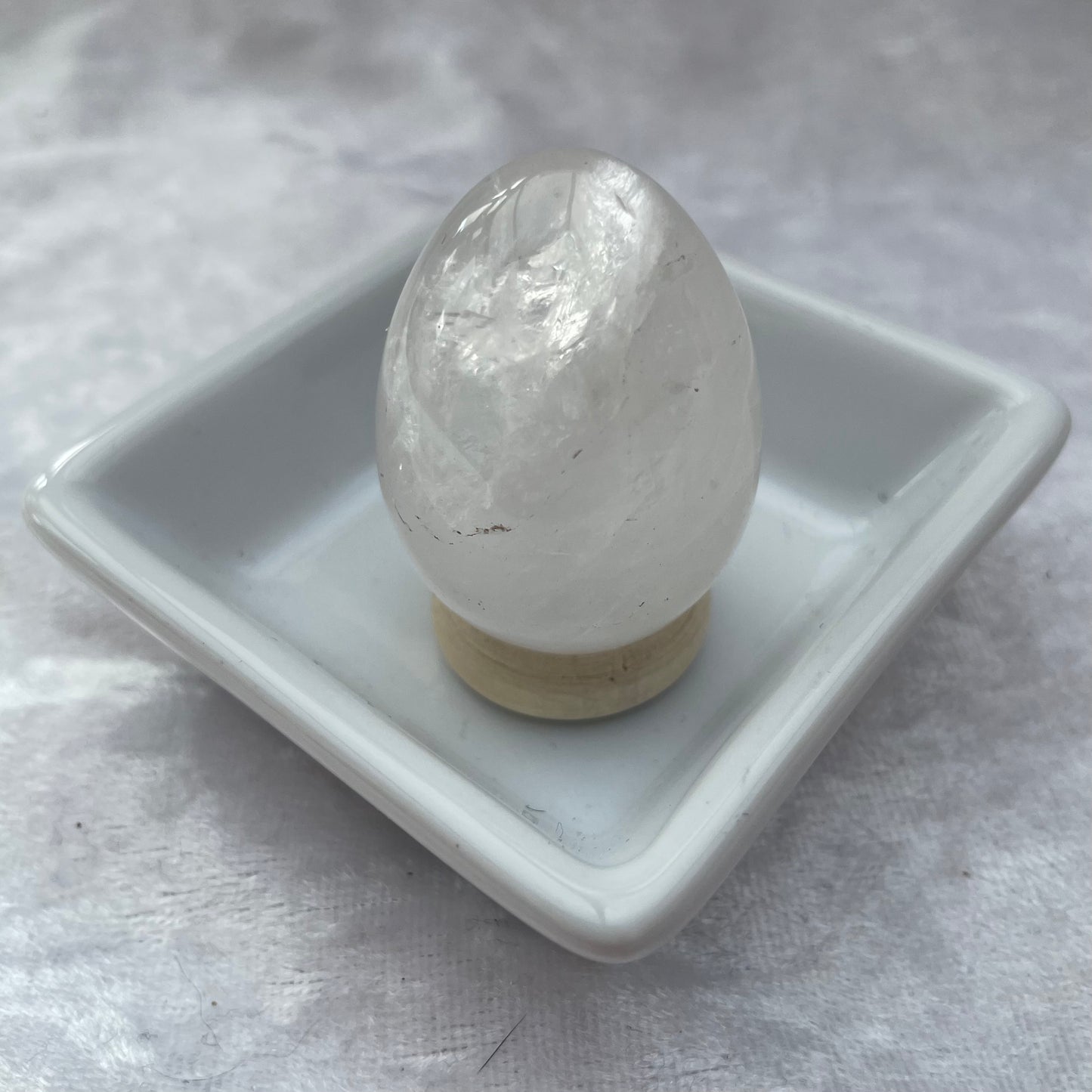 Clear Quartz Egg