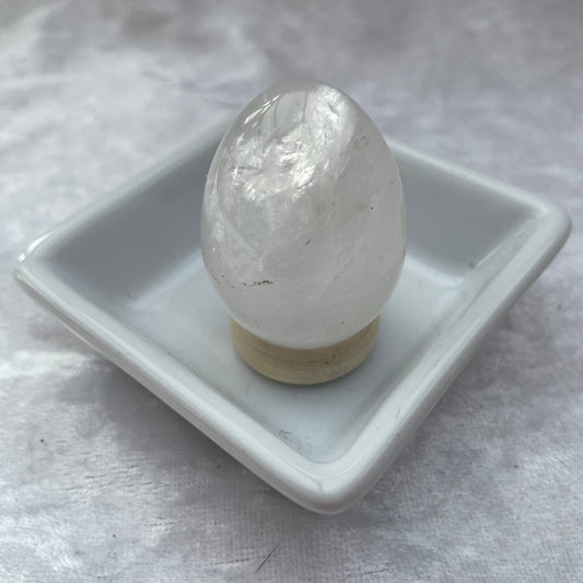 Clear Quartz Egg