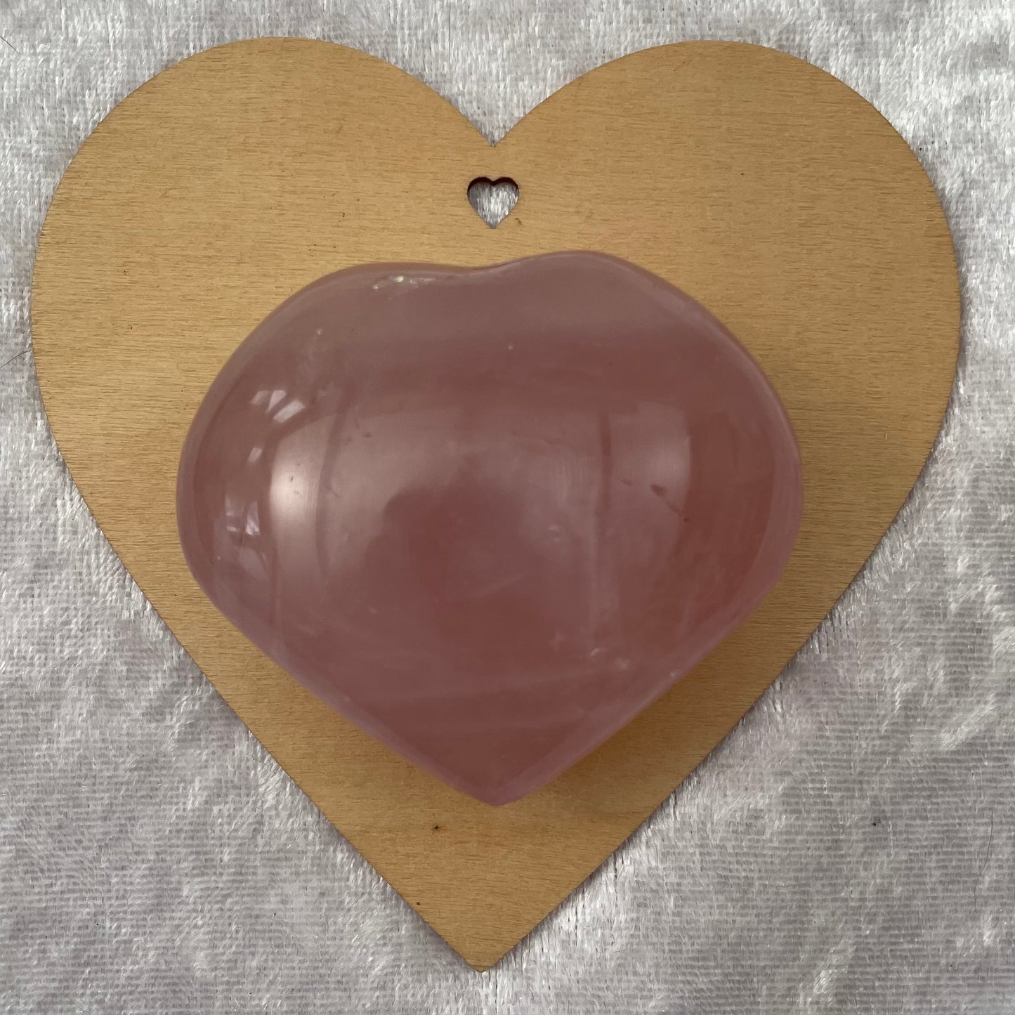 Rose Quartz Heart