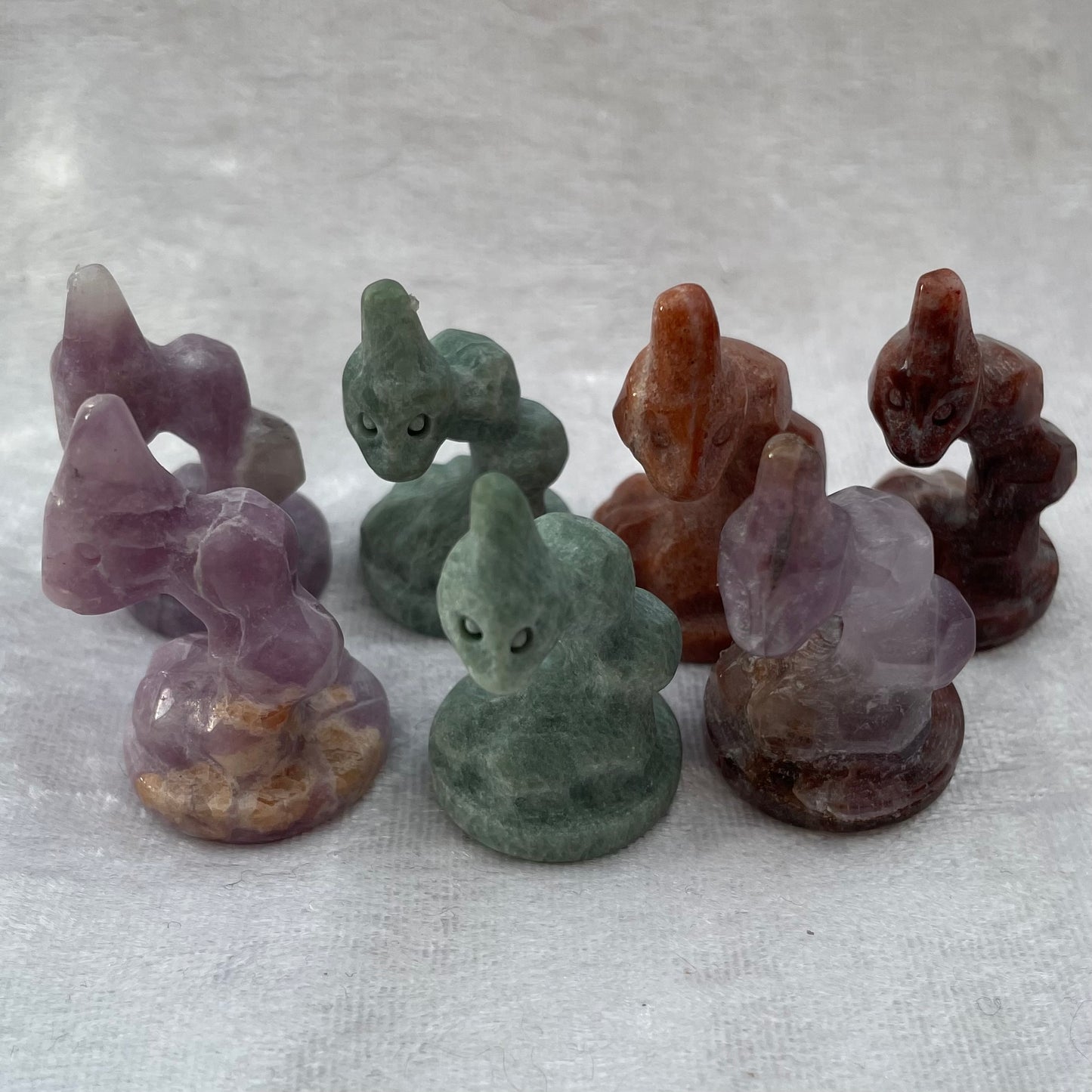 Crystal Pokémon Onix Carvings