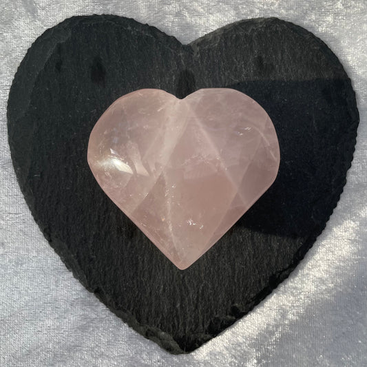 Rose Quartz Heart